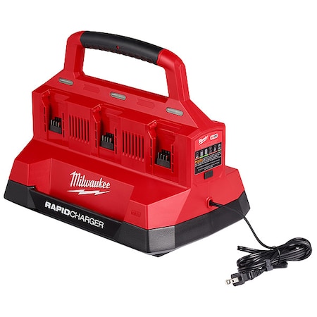 M18 PACKOUT Six Bay Rapid Battery Charger