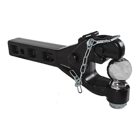 6 Ton Combination Hitch - Pintle Hitch with 2 Inch Ball