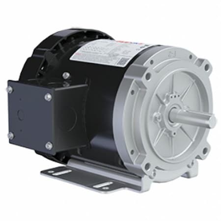 Three-Phase General Purpose Motor, 1/3 HP, 56C Frame, 208-230/460V Voltage, 1,725 Nameplate RPM