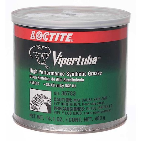 400g Can, Can, Synthetic, White