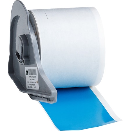 ContinuousLabelStock,Light Blue,Gloss