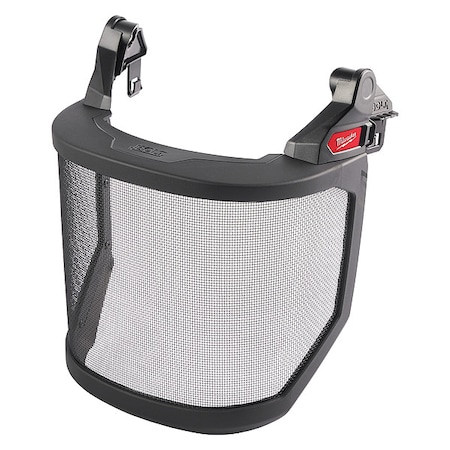 BOLT Full Face Shield - Metal Mesh (Compatible with Milwaukee Safety Helmet ( No Brim))