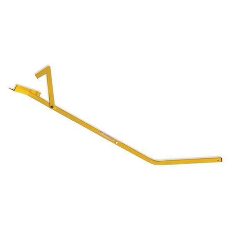 Portable Rail Clamp Sign Holder, 49 in Height, 12 in Width