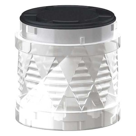 Tower Light Module, 24V AC, 24V DC, Blue, 60 mm Dia., 3 1/2 in Height, LED, XVU Series