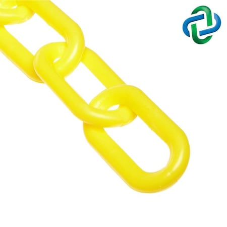 Yellow Plastic Chain 4"(#12,102 mm)x25