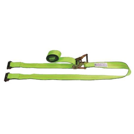 Logistic Ratchet Strap,16 ftx2 In,1000lb
