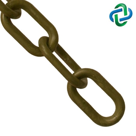 Khacki Gold Plastic Chain 3"(#10,76 mm