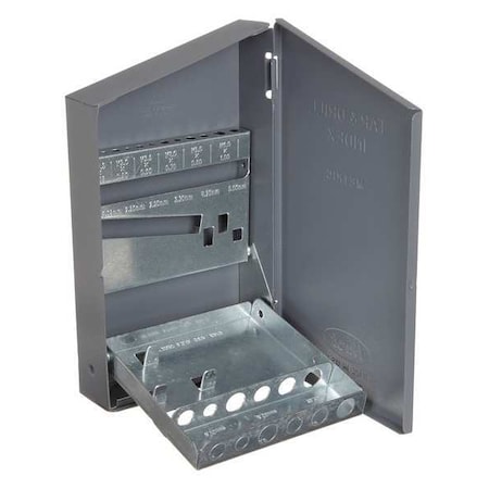 Drill Bit Case,Jobber Length,Steel