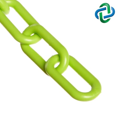 Safety Green Plastic Chain 1"(#4,25 mm