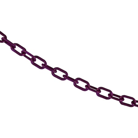 3/4" x 25' Purple Plastic Safety Chain