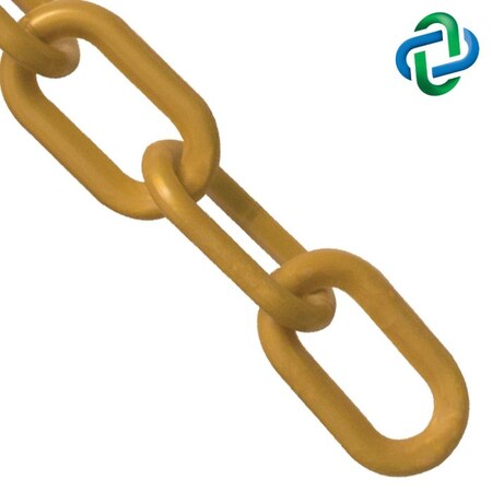 Gold Plastic Chain 4"(#12,102 mm)x25 f