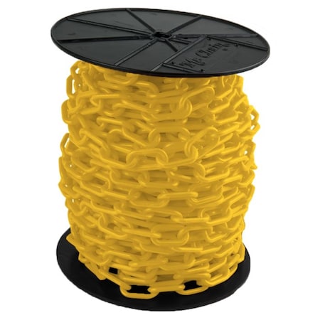 Heavy Duty,Gold Plastic Chain 2"x100 ft