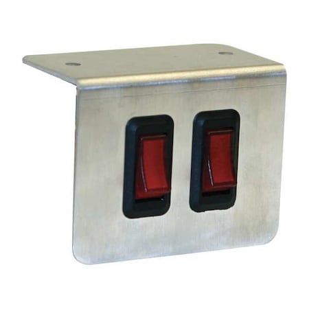 SAM Double Pre-Wired Switch Panel With Aluminum Bracket