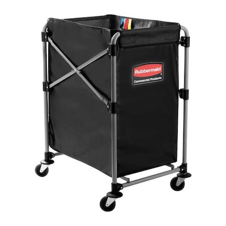 Collapsible Basket X-Cart,4 bu. Cap.