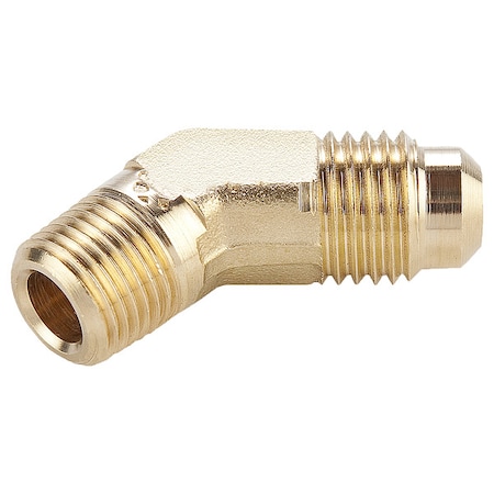 Elbow, Brass, Flared 1/2 in, MNPT 3/8 in