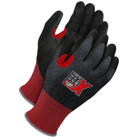 Cut-Resistant Coated Gloves, Cut Level A3 ,Not Applicable ,Smooth ,L 1 PR