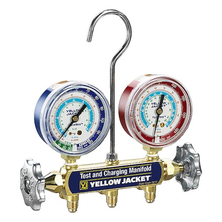 Manifold Gauge Set, 2 1/2 in Gauge