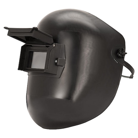 Welding Helmet,Nylon,Green Lens