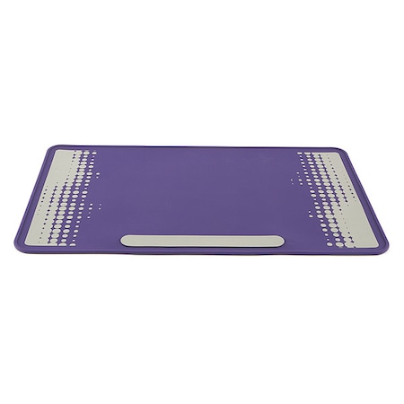 Lab Mat,Silicone Bnch Protector,Prpl/Gry