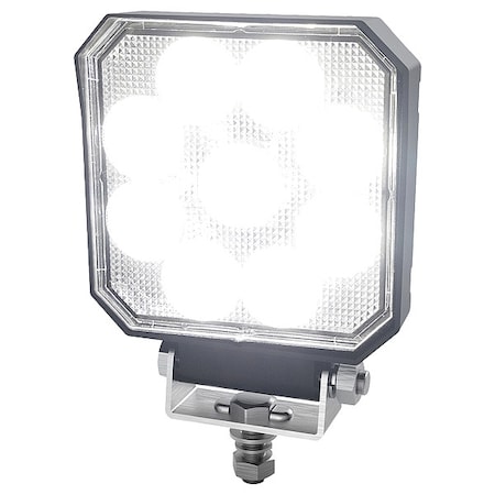 WORK LAMP, 9 LED, SQUARE, FLOOD, 12-24V