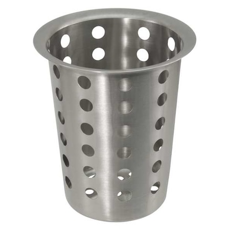 Silverware Cylinder,4-1/2 In L,SS