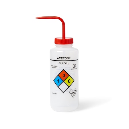Wash Bottle,1 L, Dia,PK4