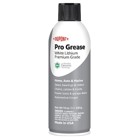 10 oz, Aerosol Can, Synthetic, White