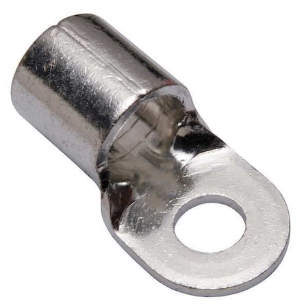 One-Hole Compression Lug, 400 kcmil Max, 5/8 in Stud, Long Barrel, Copper, None
