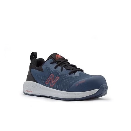 Men's Athletic Shoe, Denim/Red, 11, MIDLOGIDS