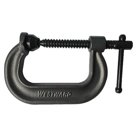 C-Clamp,J.O. 3",T.D. 2 7/16",3,500 lb