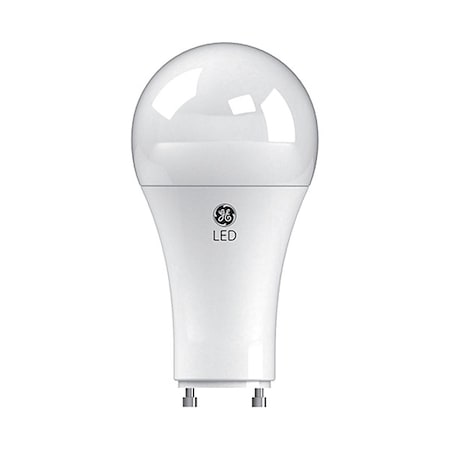 LED Bulb GU24,4 1/3 in L,15 W,PK4