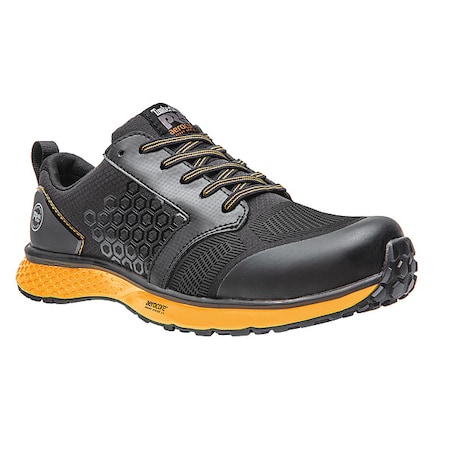 Men's Athletic Shoe, Black/Orange, 8 1/2, TB1A2123001