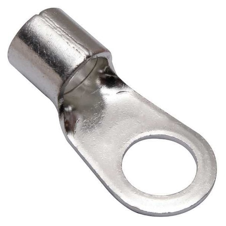 Uninsulated Compression Terminal, 4/0 AWG Max, 3/4 in Stud, Long Barrel, Copper, None