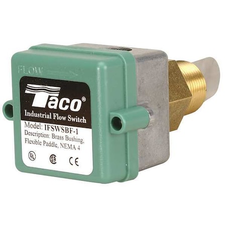 1" SPDT Flow Switch 24/125/250VAC 1500 gpm