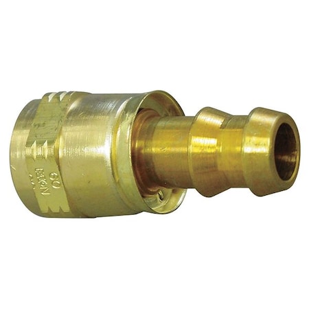 Hydraulic Hose Fitting, Straight, 1/2