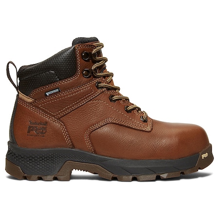 Women's 6-Inch Work Boot, 7 W, Brown, TB1A5P1A214