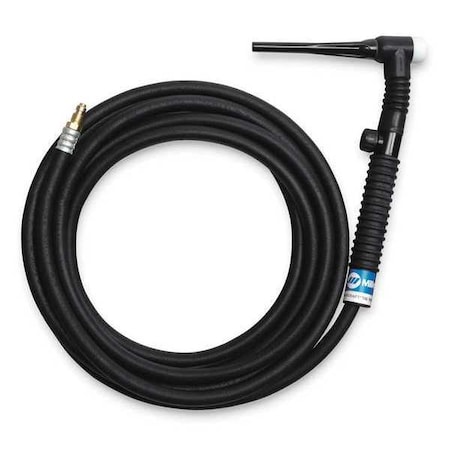 TIG Torch Kit,A-150V,12-1/2 ft.,Rubber