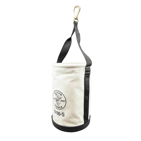 Bucket Bag, Natural, Canvas, 0 Pockets