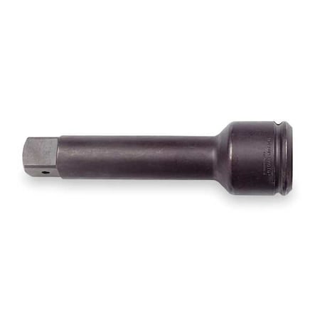1-1/2" Drive Impact Socket Extension, SAE, Black Oxide, 8 in L
