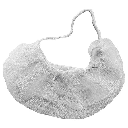 Beard Cover, Polyester, White, 1000 PK
