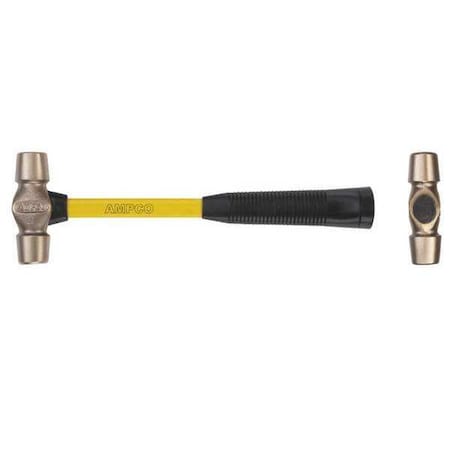 Machinist Hammer,2 lb.,14" L,Fiberglass