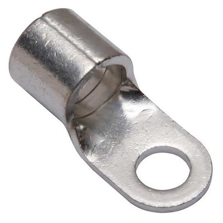 Uninsulated Compression Terminal, 4/0 AWG Max, 1/2 in Stud, Long Barrel, Copper, None