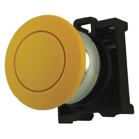 Push Button operator, 22 mm, Yellow