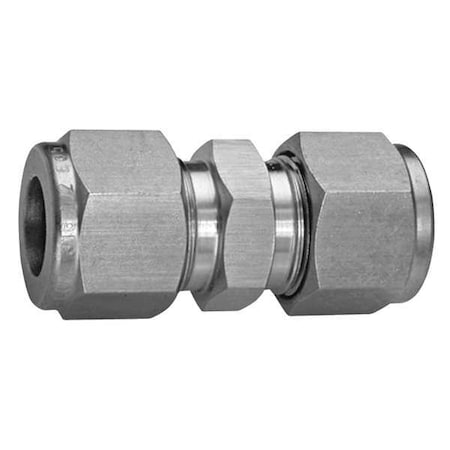 1/2" Compression 316 SS Straight Union