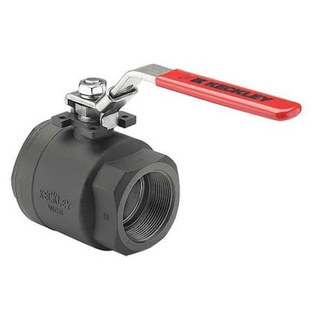 3/4" FNPT Carbon Steel Ball Valve Inline