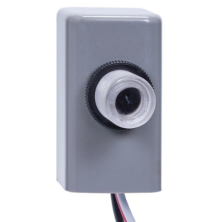 HID, Incandescent, LED Photocontrol, 1,000 W, Gray, 5 sec Max, 2 sec Min