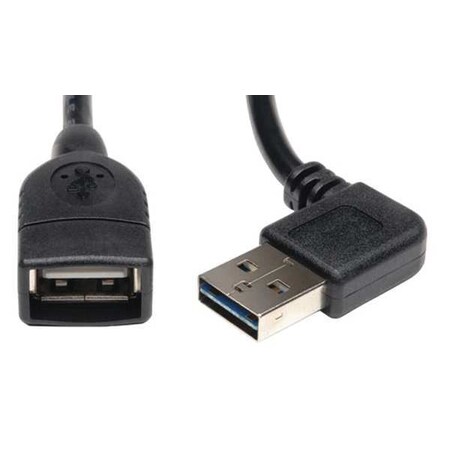 Reversible USB Extension Cable,Black