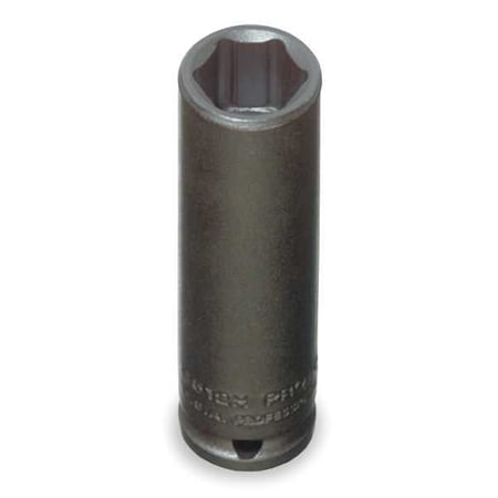 1/4 in Drive, 11/32 in 6 pt SAE Socket, 6 Points