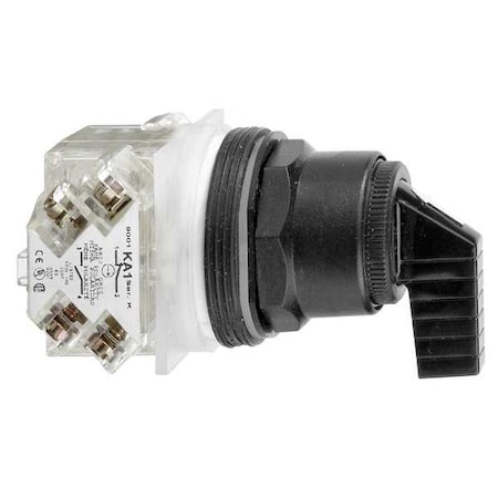 Non-Illum Select Switch,30mm,Cam E,IP 65