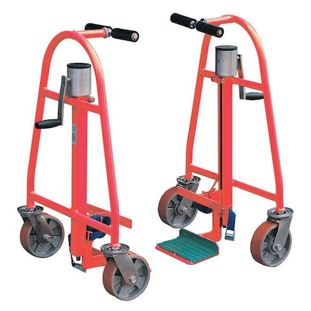 Machinery Mover, 1,300 lb. Cap, PK2